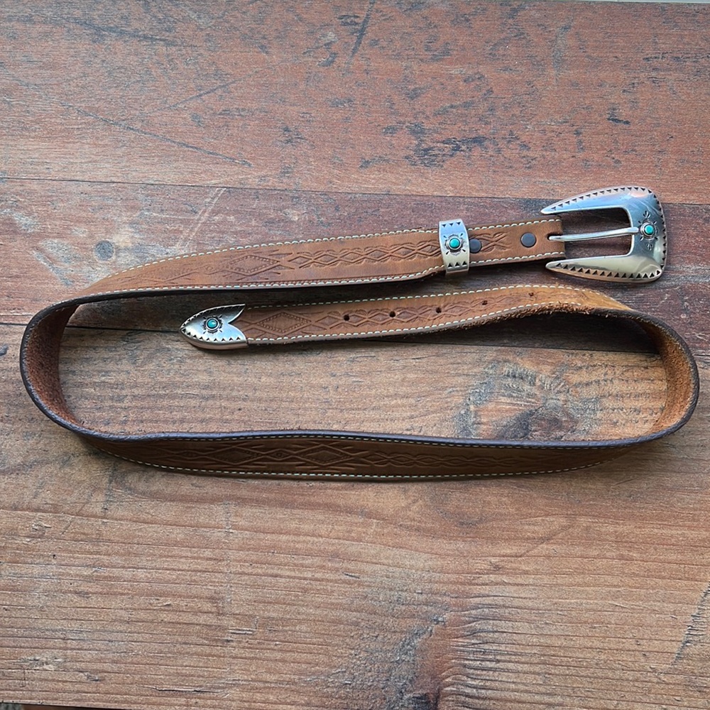 Tony Lama western belt Womens small
